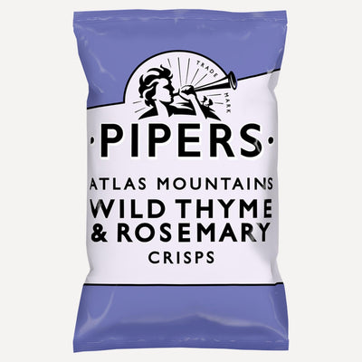 Atlas Mountains Wild Thyme and Rosemary by Pipers Crisps