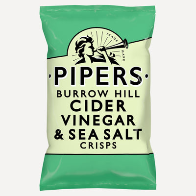 Pipers Burrow Hill Cider Vinegar and Sea Salt Crisps