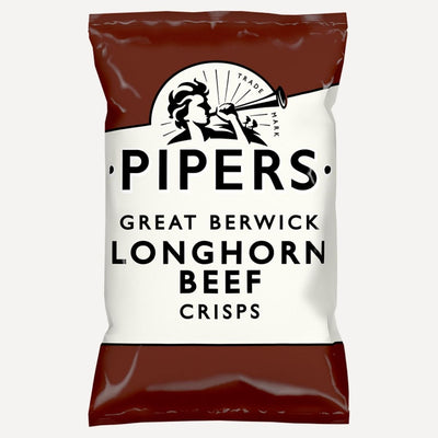 Great Berwick Longhorn Beef by Pipers Crisps